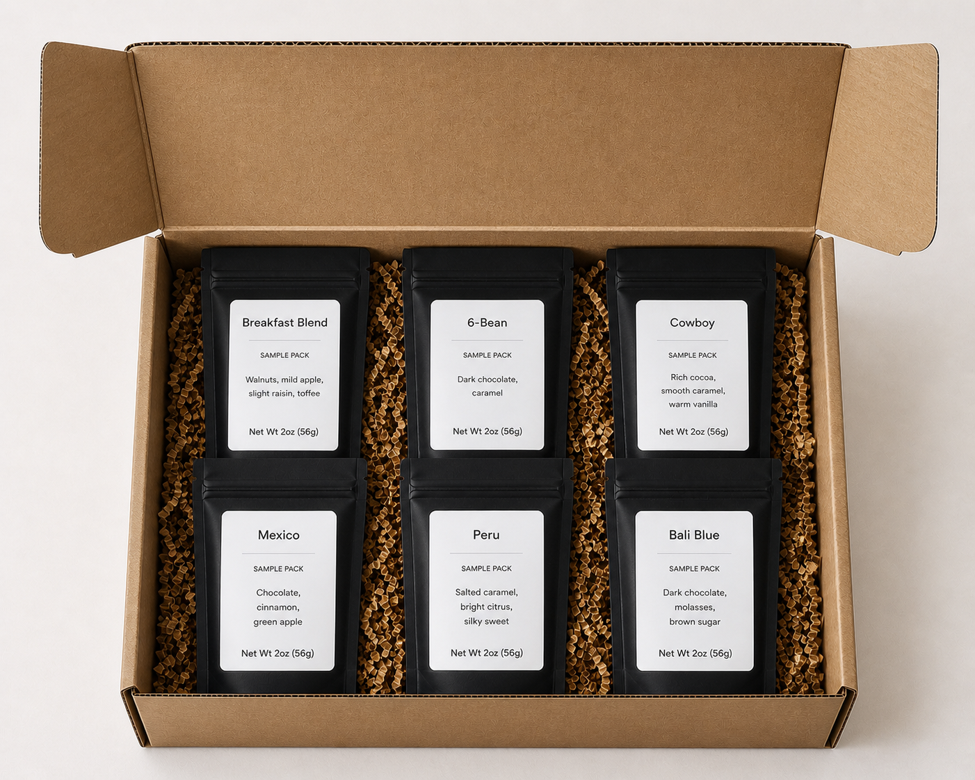 Coffee Bean Connoisseur best-selling sampler pack