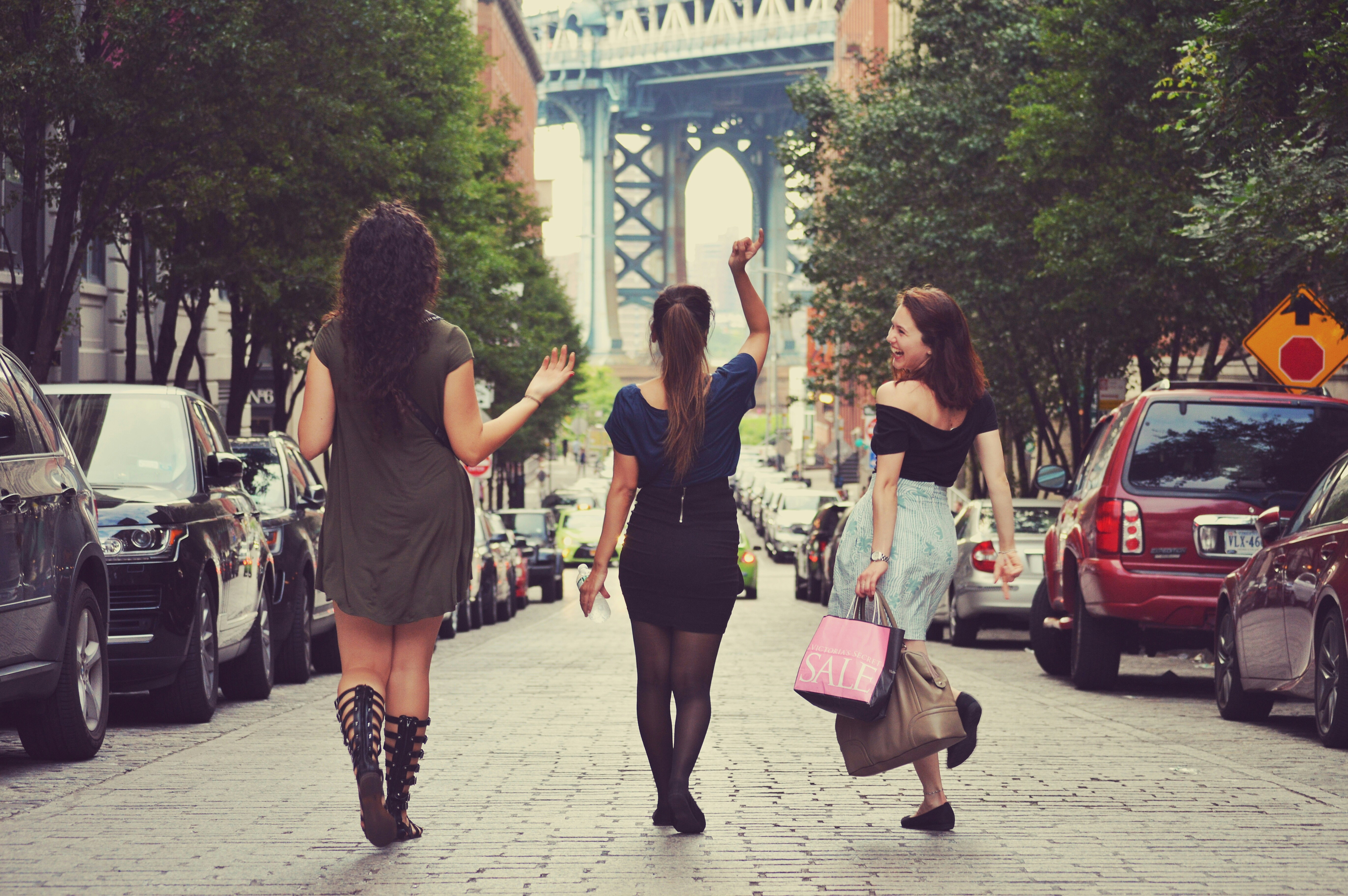 Bridesmaids on a bachelorette trip