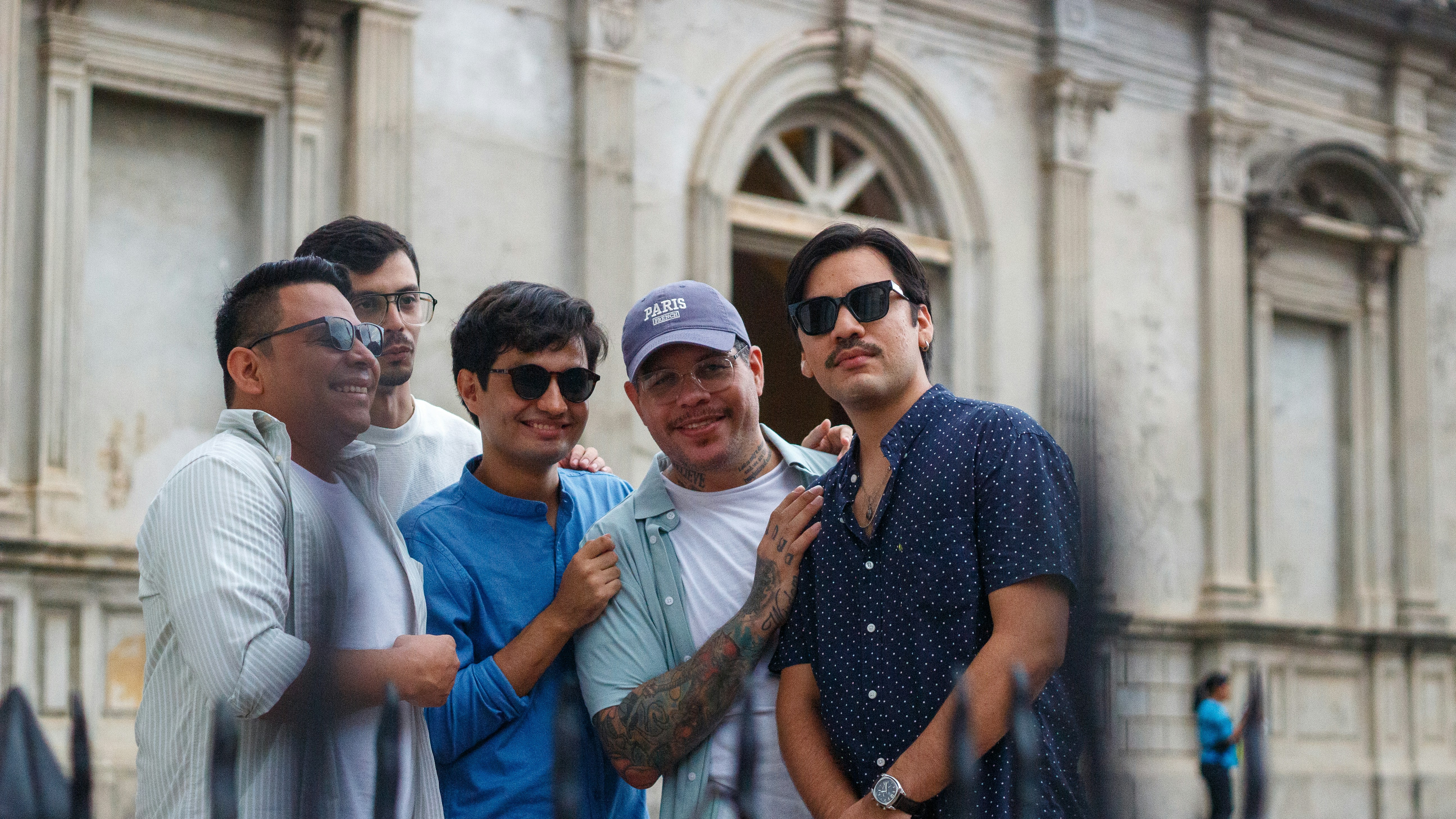 Groomsmen on a bachelor trip